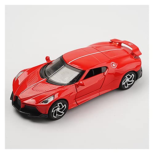 CHENXIAOLAN Miniaturmodelle 1 32 Für Bugatti La Car Noire Spielzeuglegierung Diecast AutoMiniaturfahrzeuge Modus Fertigmodell(Rot) von CHENXIAOLAN