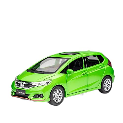 CHENXIAOLAN Miniaturmodelle 1 32 Für Honda Fit Metall Spielzeuglegierung Auto Druckguss Spielzeugauto Modellauto Zurückziehen Fertigmodell(B) von CHENXIAOLAN