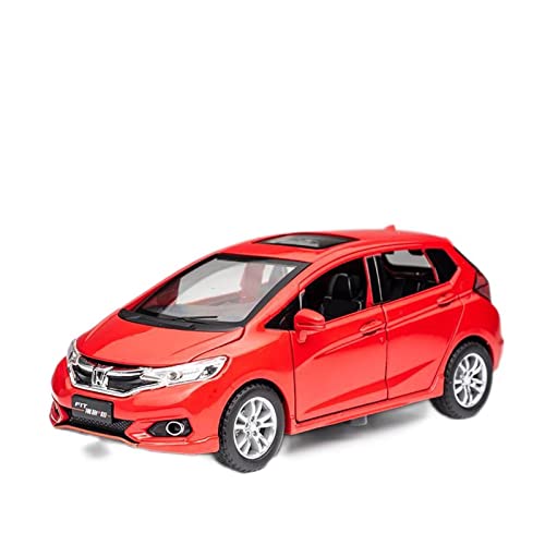 CHENXIAOLAN Miniaturmodelle 1 32 Für Honda Fit Metall Spielzeuglegierung Auto Druckguss Spielzeugauto Modellauto Zurückziehen Fertigmodell(C) von CHENXIAOLAN