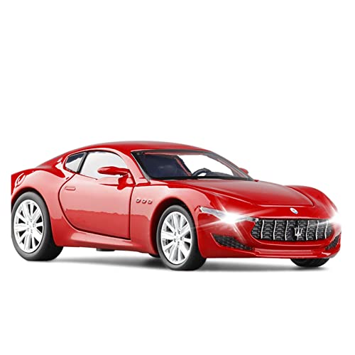 CHENXIAOLAN Miniaturmodelle 1 32 Für Maserati ALFIERI GT Alloy Die Cast Sportwagenmodell Sound Und Licht Zurückziehen Fertigmodell(A) von CHENXIAOLAN