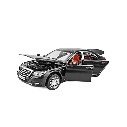 CHENXIAOLAN Miniaturmodelle 1 32 Für Mercedes Benz Maybach S600 Metalldruckguss Automodelle Geschenk Spielzeug 6 Türen Geöffnet Fertigmodell(A) von CHENXIAOLAN