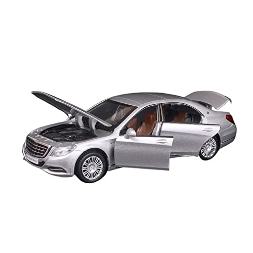 CHENXIAOLAN Miniaturmodelle 1 32 Für Mercedes Benz Maybach S600 Metalldruckguss Automodelle Geschenk Spielzeug 6 Türen Geöffnet Fertigmodell(B) von CHENXIAOLAN