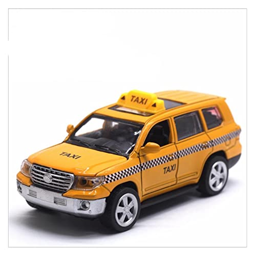 CHENXIAOLAN Miniaturmodelle 1 32 Simulation Diecast Alloy Car Model Collection Business Taxi Kinderspielzeug Fertigmodell(C) von CHENXIAOLAN