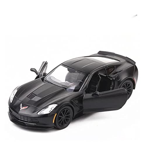 CHENXIAOLAN Miniaturmodelle 1 36 Für Chevrolet Corvette C7 Alloy Models Modellauto Mit Pull Back Super Sport Car Fertigmodell von CHENXIAOLAN