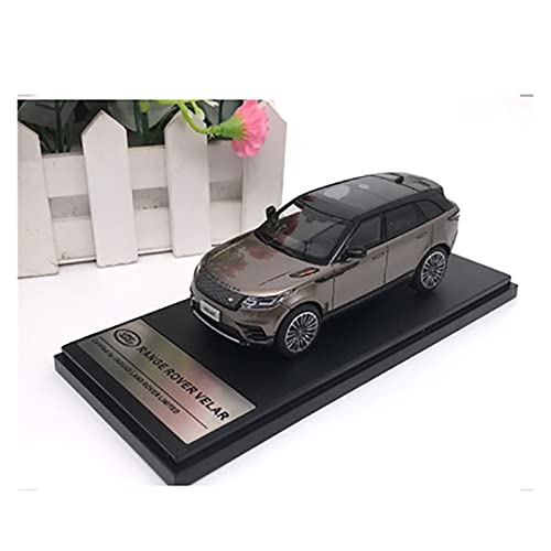 CHENXIAOLAN Miniaturmodelle 1 43 Diecast Fahrzeug Für Land Rover Range Rover Velar SUV Simulationslegierung Geländewagenmodell Ornamente Fertigmodell(Chocolate) von CHENXIAOLAN