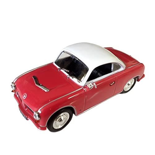 CHENXIAOLAN Miniaturmodelle 1 43 Für AWZ P70 Roter Retro-Sportwagen Legierung Simulation Automodell Sammlerstücke Souvenir Display Fertigmodell von CHENXIAOLAN