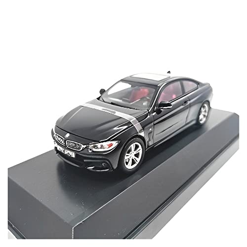 CHENXIAOLAN Miniaturmodelle 1 43 Für BMW 4er Schwarz Alloy Static Model Simulation Vehicles Adult Collection Display Fertigmodell von CHENXIAOLAN