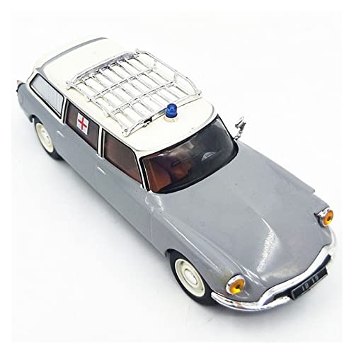 CHENXIAOLAN Miniaturmodelle 1 43 Für ID19 Krankenwagen Oldtimer Legierung Modell Erwachsene Sammlerstücke Souvenir Display Ornament Fertigmodell von CHENXIAOLAN