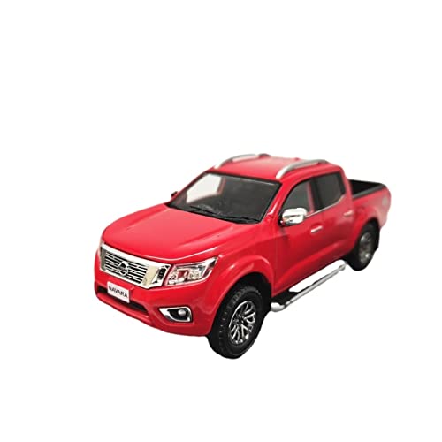 CHENXIAOLAN Miniaturmodelle 1 43 Für Nissan Navarre Rote Offroad-Pickup-Legierung, Statische Modellfahrzeuge Sammlungsanzeige Für Erwachsene Fertigmodell von CHENXIAOLAN