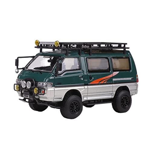 CHENXIAOLAN Miniaturmodelle 1 64 Fit for Delica Modified Alloy Car Collection Simulierte Automodelle Sammlung Ornamente Fertigmodell(D) von CHENXIAOLAN