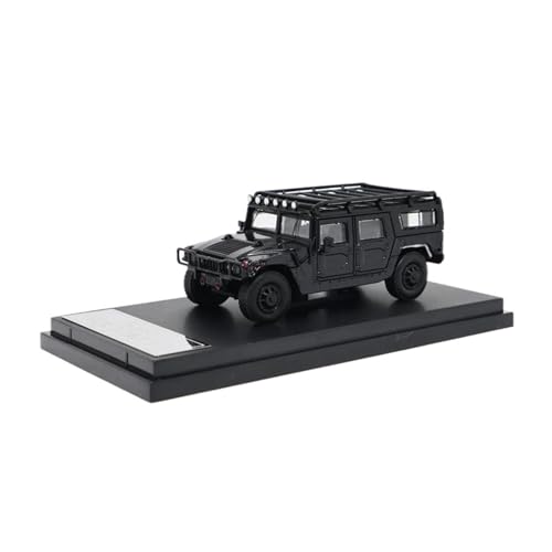 CHENXIAOLAN Miniaturmodelle 1 64 Für Hummer H1 Druckgussautomodell, Fertiges Auto, Statisches Dekoratives Automodell Fertigmodell(C) von CHENXIAOLAN