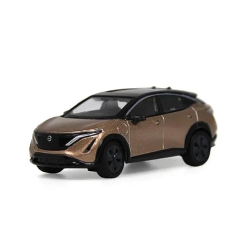 CHENXIAOLAN Miniaturmodelle 1 64 Für Nissan Ariya Legierung Simulation Auto Modell Maßstab Druckguss Auto Dekorative Ornamente Fertigmodell(Gold) von CHENXIAOLAN