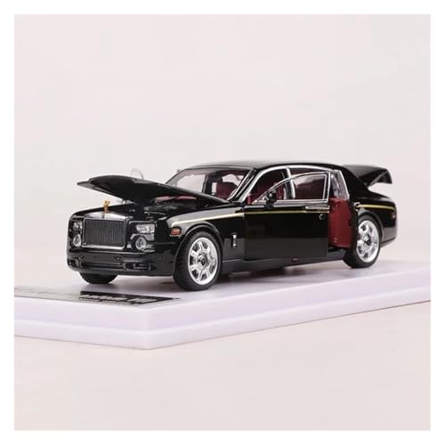 CHENXIAOLAN Miniaturmodelle 1 64 Für Phantom VII Alle Türen Können Geöffnet Werden Legierung Modell Auto Diecast Modell Auto Sammlung Fertigmodell(Schwarz) von CHENXIAOLAN