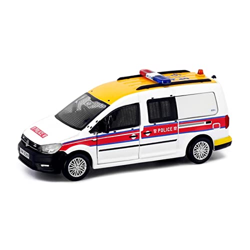 CHENXIAOLAN Miniaturmodelle 1 64 Für Volkswagen Airport Police District Police Car Legierung Modellauto Sammlung Display Für Erwachsene Fertigmodell von CHENXIAOLAN