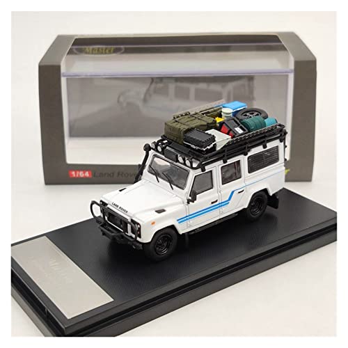 CHENXIAOLAN Miniaturmodelle 1 64 for Guardian 110 SUV Golf Ölgemälde Legierung Automodell Mit Gepäckzubehör Sammlung Geschenk Spielzeugauto Fertigmodell(6) von CHENXIAOLAN