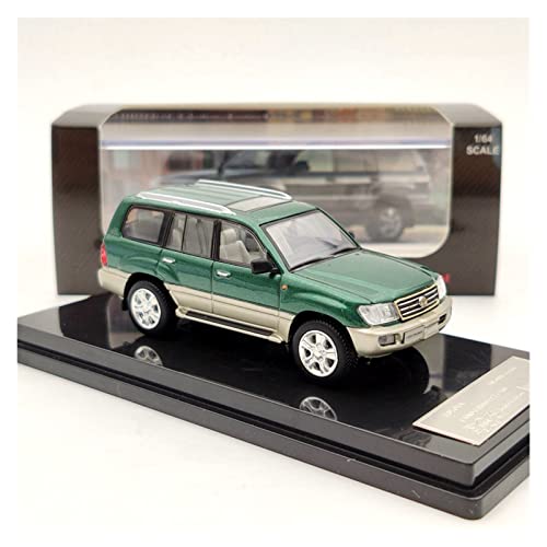 CHENXIAOLAN Miniaturmodelle 1 64 for Toyota Land Cruiser LC100 Kleine Legierung Automodell Erwachsene Sammlung Geschenk Spielzeug Handwerk Fertigmodell(2) von CHENXIAOLAN