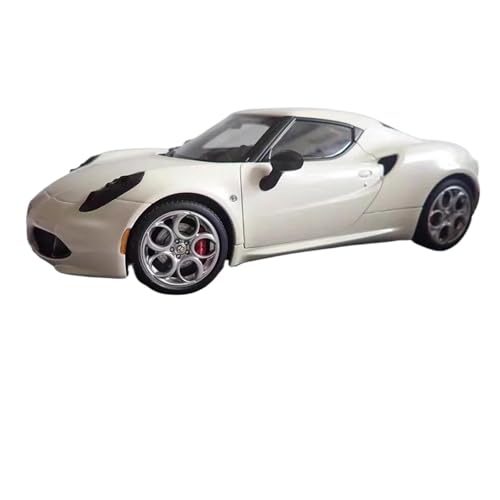 CHENXIAOLAN Miniaturmodelle 1:18 Für Alfa Romeo 4C Hardtop-Version Simulation Statisches Automodell Fans-Sammlung Heimdekoration Fertigmodell von CHENXIAOLAN