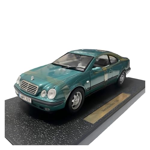 CHENXIAOLAN Miniaturmodelle 1:18 Für Benz CLK320 W208 Coupé Hardtop-Sportwagenmodell Hobby Fan Collection Exquisite Ornamente Fertigmodell von CHENXIAOLAN