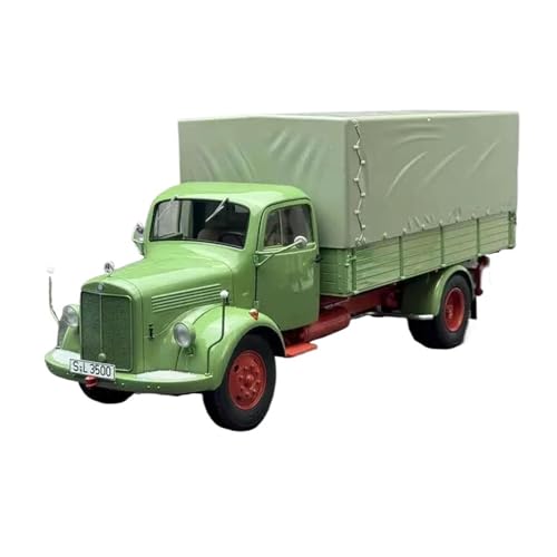 CHENXIAOLAN Miniaturmodelle 1:18 Für Benz L3500 Transport LKW Simulation Legierung Auto Modell Sammlung Hause Dekoration Metall Ornamente Fertigmodell von CHENXIAOLAN