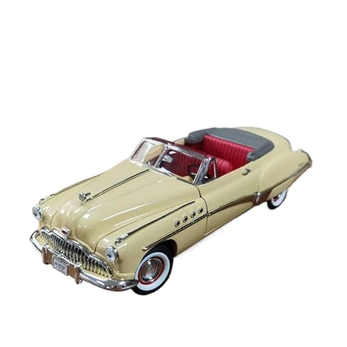 CHENXIAOLAN Miniaturmodelle 1:18 Für Bui Lark BUI Roadmaster Ribira 1949 Vintage Auto Modell Sammlung Souvenir Druckguss Spielzeug Fertigmodell von CHENXIAOLAN