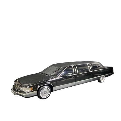 CHENXIAOLAN Miniaturmodelle 1:18 Für Cadillac Wood Extended Edition Spielzeugautos Modellklassiker Erwachsene Souvenir Statische Anzeige Fertigmodell von CHENXIAOLAN