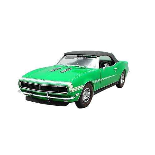 CHENXIAOLAN Miniaturmodelle 1:18 Für Chevrolet Camaro 1968 RS/SS Camaro Legierung Oldtimer Modell Spielzeug Sammlerstück Ornament Souvenir Fertigmodell von CHENXIAOLAN