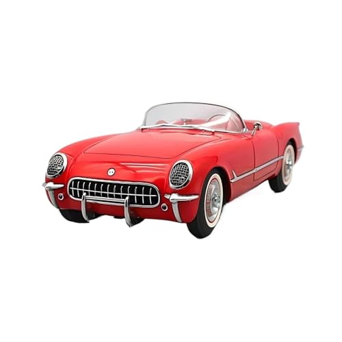 CHENXIAOLAN Miniaturmodelle 1:18 Für Chevrolet Corvette 1954 Vintage Cars Modell Classics Adult Toys Souvenir Collection Fertigmodell von CHENXIAOLAN