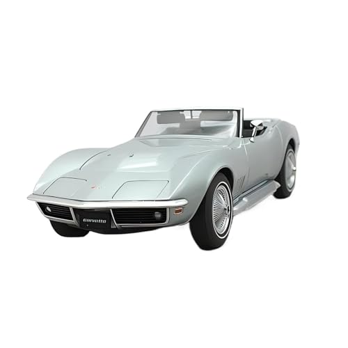 CHENXIAOLAN Miniaturmodelle 1:18 Für Chevrolet Corvette C3 Simuliertes Cabriolet Klassische Retro-Limousine Legierungsmodell Fans-Sammlung Fertigmodell von CHENXIAOLAN