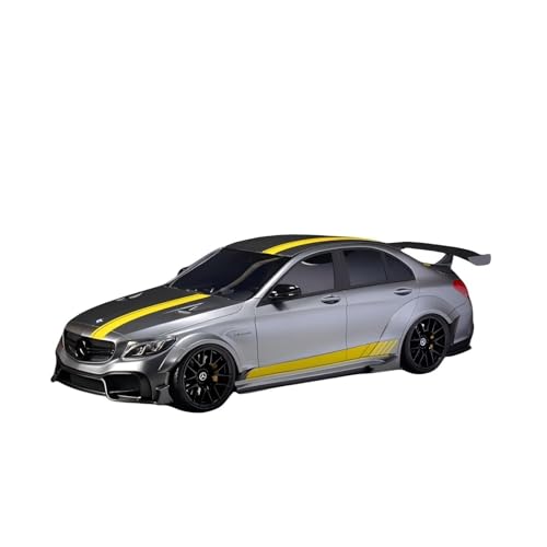 CHENXIAOLAN Miniaturmodelle 1:18 Für DarwinPRO Widebody C63s AMG Simulation Legierung Statische Modell Sammlung Metall Dekoration Fertigmodell von CHENXIAOLAN