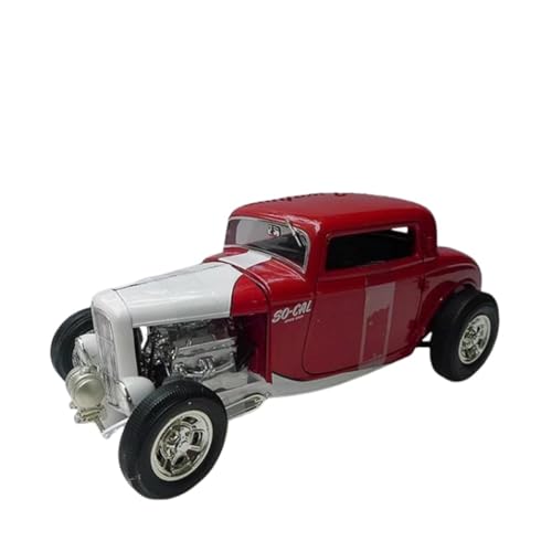 CHENXIAOLAN Miniaturmodelle 1:18 Für Die Ford So-Cal 1932 Tuning Coupe Model Collection Werden Fertige Miniaturfahrzeuge Angezeigt Fertigmodell von CHENXIAOLAN