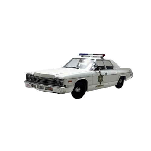 CHENXIAOLAN Miniaturmodelle 1:18 Für Dodge Monaco 1974 Simulation Auto Legierung Fahrzeug Modell Sammlung Spielzeug Display Ornament Fertigmodell von CHENXIAOLAN