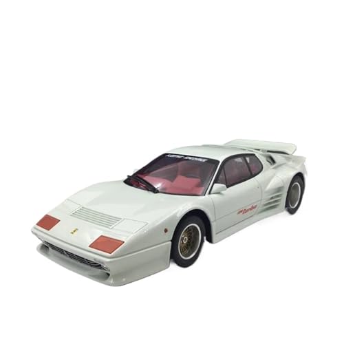 CHENXIAOLAN Miniaturmodelle 1:18 Für Ferrari 512 Bbi Turbo Druckguss-Automodell Aus Simulierter Legierung Statisches Souvenir Fertigmodell von CHENXIAOLAN