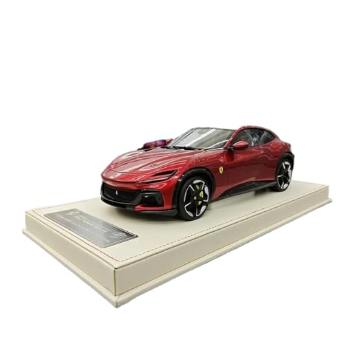 CHENXIAOLAN Miniaturmodelle 1:18 Für Ferrari Purosangue V12 SUV Spielzeug Autos Modell Klassiker Erwachsene Souvenir Geschenke Statische Anzeige Fertigmodell von CHENXIAOLAN