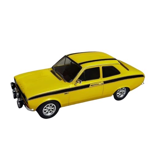 CHENXIAOLAN Miniaturmodelle 1:18 Für Ford Escort MK1 RS 2000 Simulation Legierung Auto Modell Spielzeug Sammeln Geschenke Ornamente Fertigmodell von CHENXIAOLAN