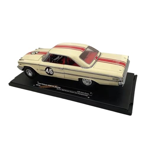 CHENXIAOLAN Miniaturmodelle 1:18 Für Ford Galaxie 500/xl 1963 Druckguss-Metallautomodell Spielzeug Sammlerstück Hobby Geschenk Fertigmodell von CHENXIAOLAN