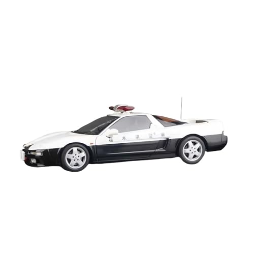 CHENXIAOLAN Miniaturmodelle 1:18 Für Honda NSX Japanisches Polizeiauto Simulation Legierung Automodell Fans Sammlung Heimdekoration Fertigmodell von CHENXIAOLAN