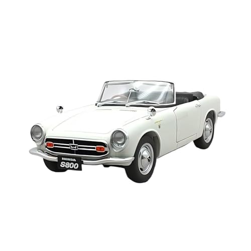 CHENXIAOLAN Miniaturmodelle 1:18 Für Honda S800 Cabriolet-Sportwagenmodell Aus Druckguss Sammlerstück Souvenir Jungenspielzeug Fertigmodell von CHENXIAOLAN