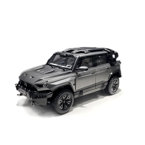 CHENXIAOLAN Miniaturmodelle 1:18 Für M-Terrain Neue Energie Hardcore-Offroad-Simulation Automodell Spielzeug Miniatur-Modellauto-Sammlung Fertigmodell von CHENXIAOLAN