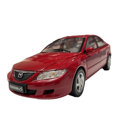 CHENXIAOLAN Miniaturmodelle 1:18 Für Mazda M6 2004 Vergriffen Rotes Legierungsauto Druckgussmodell Ornament Fertige Sammlung Fertigmodell von CHENXIAOLAN