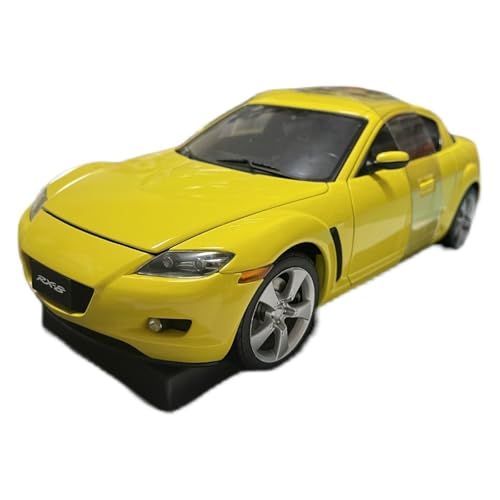 CHENXIAOLAN Miniaturmodelle 1:18 Für Mazda RX8 RX-8 Sportwagen Legierung Modell Garage Szene Dekoration Fan Sammlung Souvenir Fertigmodell von CHENXIAOLAN