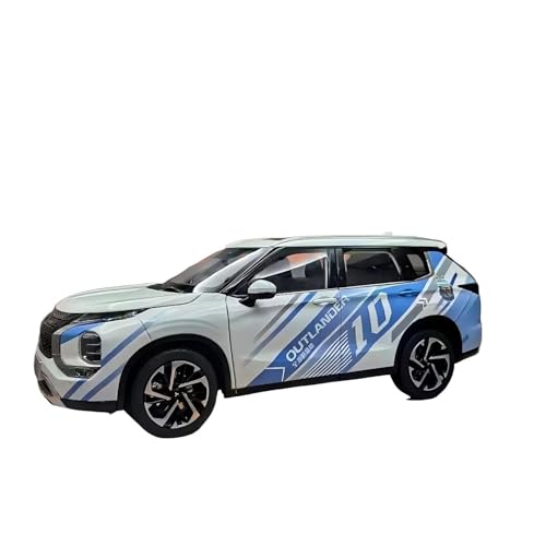 CHENXIAOLAN Miniaturmodelle 1:18 Für Mitsubishi Outlander Legierung Auto Modell Erwachsenen Sammlung Boutique Dekoration Geschenk Display Spielzeug Fertigmodell von CHENXIAOLAN