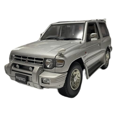 CHENXIAOLAN Miniaturmodelle 1:18 Für Mitsubishi Pajero Legierung Seltene Geländewagen Modell Auto Souvenir Sammlung Ornamente Fertigmodell von CHENXIAOLAN