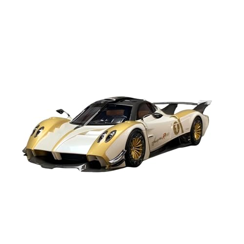 CHENXIAOLAN Miniaturmodelle 1:18 Für Pagani Huayra R EVO Harz Limited Edition Auto Modell Garage Szene Dekoration Fan Sammlung Souvenir Fertigmodell von CHENXIAOLAN