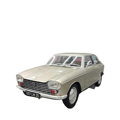 CHENXIAOLAN Miniaturmodelle 1:18 Für Peugeot 204 1965 Klassisches Vergriffenes Legierungsautomodell Souvenir Sammlung Für Erwachsene Fertigmodell von CHENXIAOLAN