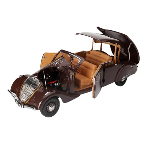 CHENXIAOLAN Miniaturmodelle 1:18 Für Peugeot 402 Eclipse 1937 Druckguss-Modellauto Sammlerstück Ornament Souvenir Spielzeug Fahrzeug Fertigmodell von CHENXIAOLAN