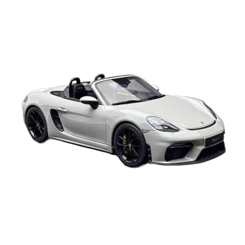 CHENXIAOLAN Miniaturmodelle 1:18 Für Porsche 718 Spyder Cabrio Limited Edition Simulation Auto Modell Hobby Sammlung Souvenir Fertigmodell von CHENXIAOLAN