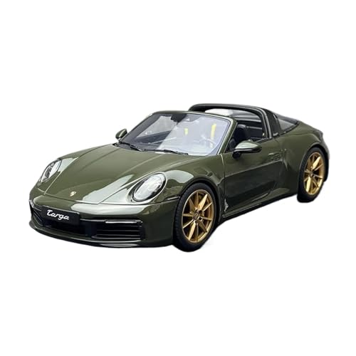 CHENXIAOLAN Miniaturmodelle 1:18 Für Porsche 911 992 Targa 4s Simulation Auto Modell Hause Statische Ornamente Erwachsene Sammlung Souvenir Fertigmodell von CHENXIAOLAN