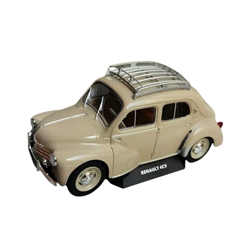 CHENXIAOLAN Miniaturmodelle 1:18 Für Renault 4CV 1956 Simulation Legierung Auto Modell Diecast Spielzeug Sammeln Ornamente Fertigmodell von CHENXIAOLAN