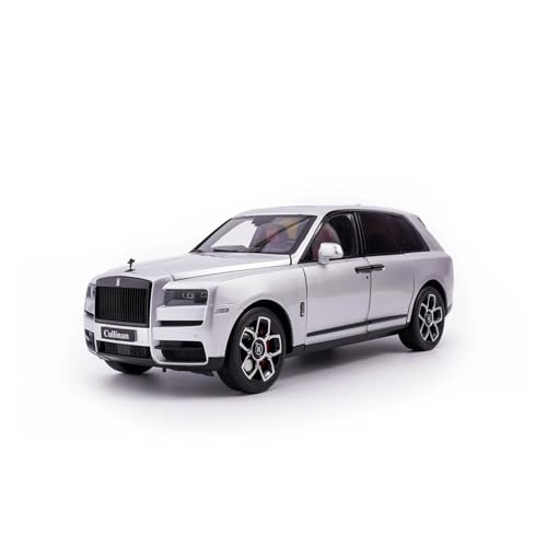 CHENXIAOLAN Miniaturmodelle 1:18 Für Rolls-Royce Cullinan BB Limited Edition Legierung Voll Geöffnet Simulation Modell Erwachsene Ornamente Fertigmodell(Silver) von CHENXIAOLAN