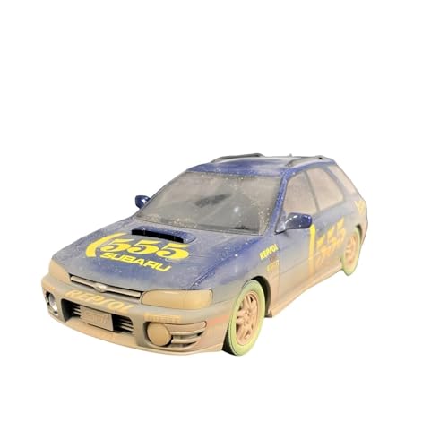 CHENXIAOLAN Miniaturmodelle 1:18 Für Subaru Impreza WRX GF8 Simulation Legierung Auto Modell Diecast Spielzeug Fahrzeug Sammeln Fertigmodell von CHENXIAOLAN